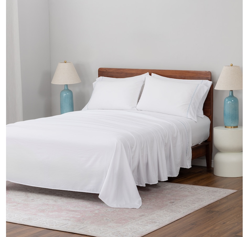 Image 221847_ALTMORE3.jpg, Product 221-847 / Price $69.99 - $119.99, Berkshire Eyelet Embroidered Heritage Sheet Set from Berkshire on TSC.ca's Home & Garden department