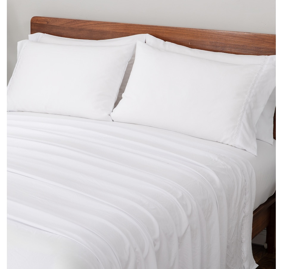 Image 221847_ALTMORE31.jpg, Product 221-847 / Price $69.99 - $119.99, Berkshire Eyelet Embroidered Heritage Sheet Set from Berkshire on TSC.ca's Home & Garden department
