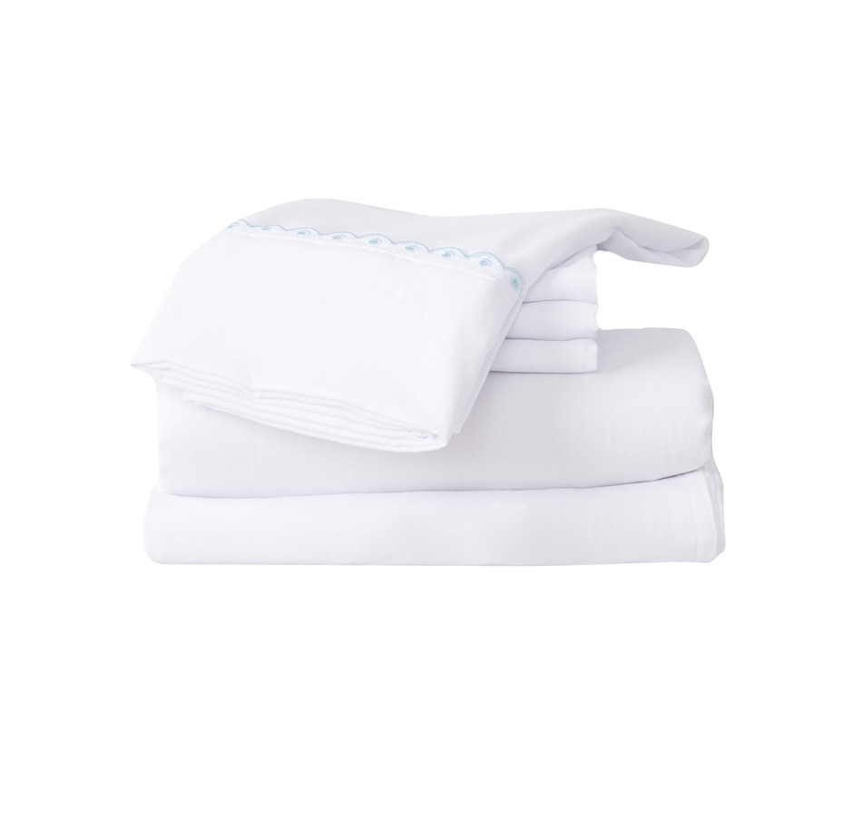 Image 221847_ALTMORE5.jpg, Product 221-847 / Price $69.99 - $119.99, Berkshire Eyelet Embroidered Heritage Sheet Set from Berkshire on TSC.ca's Home & Garden department