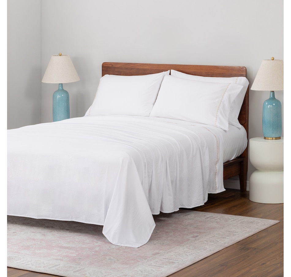 Image 221847_ALTMORE7.jpg, Product 221-847 / Price $69.99 - $119.99, Berkshire Eyelet Embroidered Heritage Sheet Set from Berkshire on TSC.ca's Home & Garden department