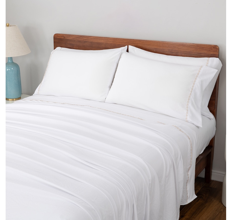Image 221847_ALTMORE8.jpg, Product 221-847 / Price $69.99 - $119.99, Berkshire Eyelet Embroidered Heritage Sheet Set from Berkshire on TSC.ca's Home & Garden department