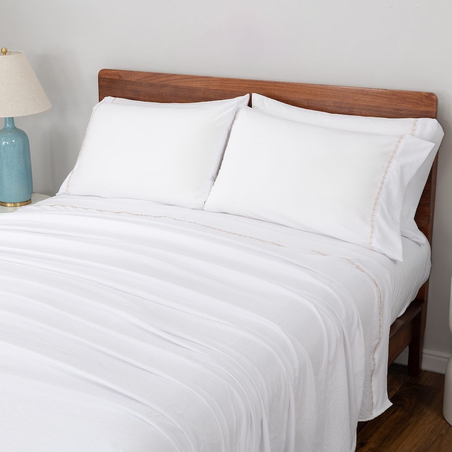 Image 221847_ALTMORE8.jpg, Product 221-847 / Price $69.99 - $119.99, Berkshire Eyelet Embroidered Heritage Sheet Set from Berkshire on TSC.ca's Home & Garden department