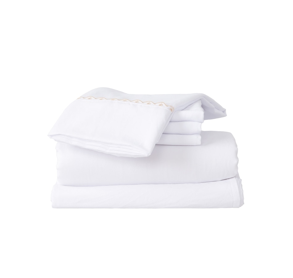 Image 221847_ALTMORE9.jpg, Product 221-847 / Price $69.99 - $119.99, Berkshire Eyelet Embroidered Heritage Sheet Set from Berkshire on TSC.ca's Home & Garden department