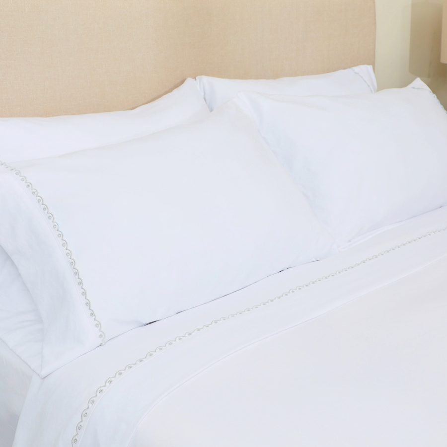 Image 221847_GRY.jpg, Product 221-847 / Price $69.99 - $119.99, Berkshire Eyelet Embroidered Heritage Sheet Set from Berkshire on TSC.ca's Home & Garden department