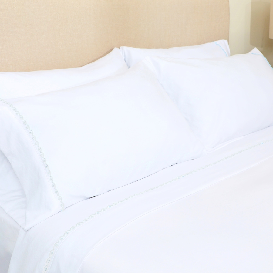 Image 221847_WHT.jpg, Product 221-847 / Price $69.99 - $119.99, Berkshire Eyelet Embroidered Heritage Sheet Set from Berkshire on TSC.ca's Home & Garden department