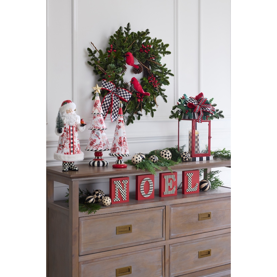 Image 221852_ALTMORE1.jpg, Product 221-852 / Price $104.33, MacKenzie-Childs Cardinal Toile Tiered Tree from MacKenzie Childs on TSC.ca's Home & Garden department
