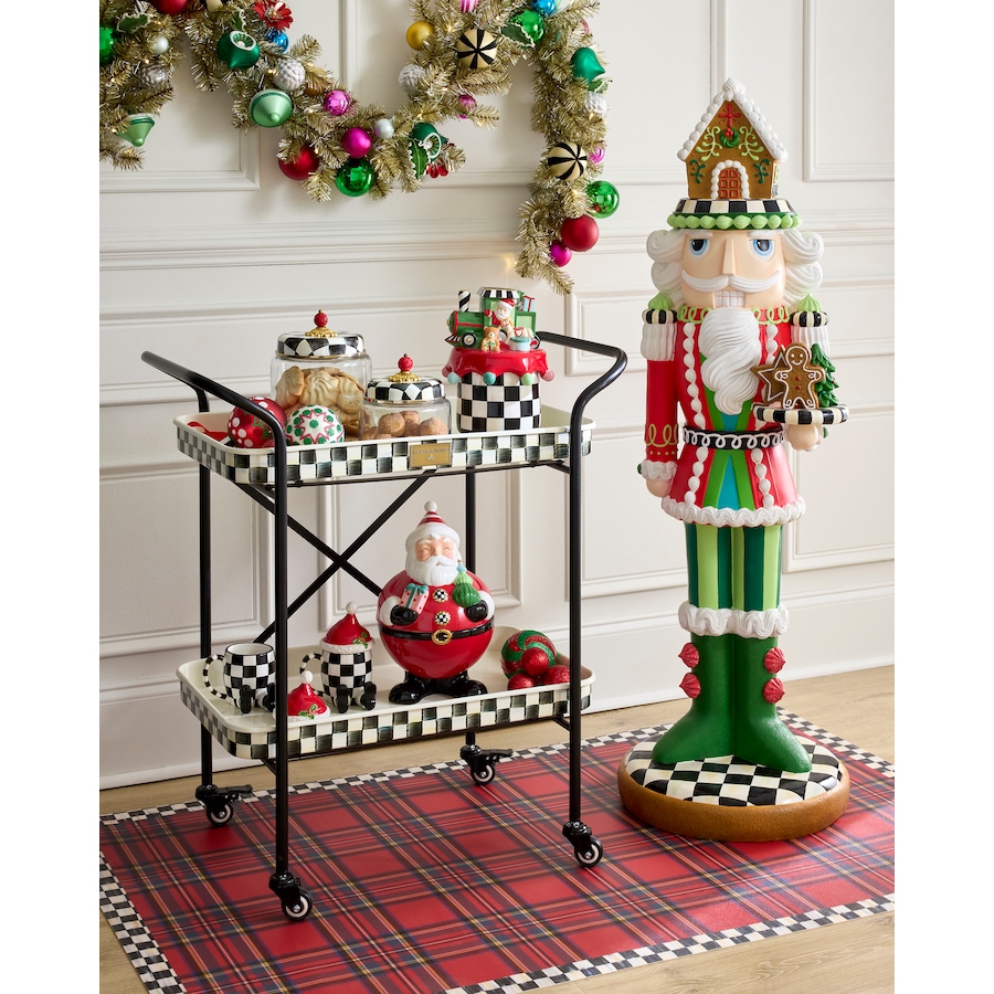 Image 221853_ALTMORE2.jpg, Product 221-853 / Price $96.33, MacKenzie-Childs Granny Kitsch Santa Cookie Jar from MacKenzie Childs on TSC.ca's Kitchen department