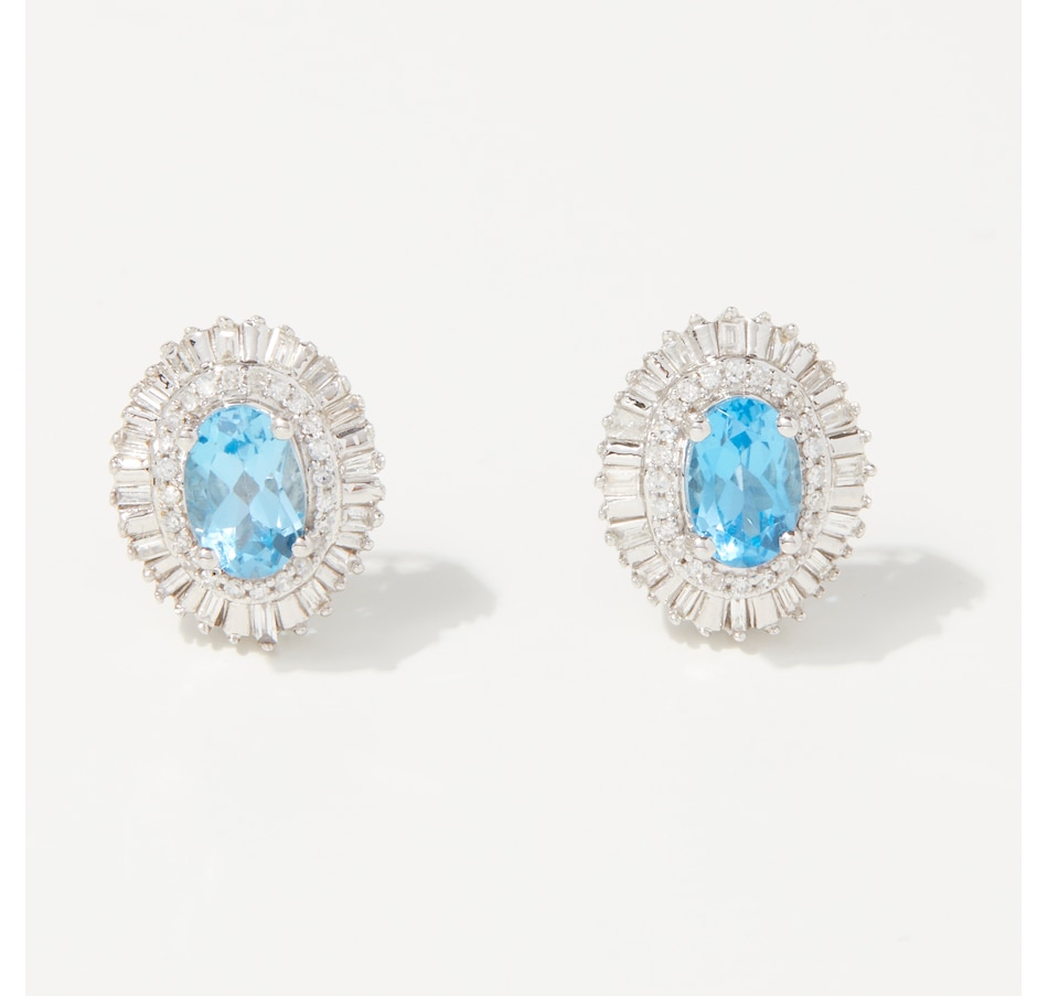 Jewellery - Earrings - Stud Earrings - Gem Creations 14K Gold Gemstone ...