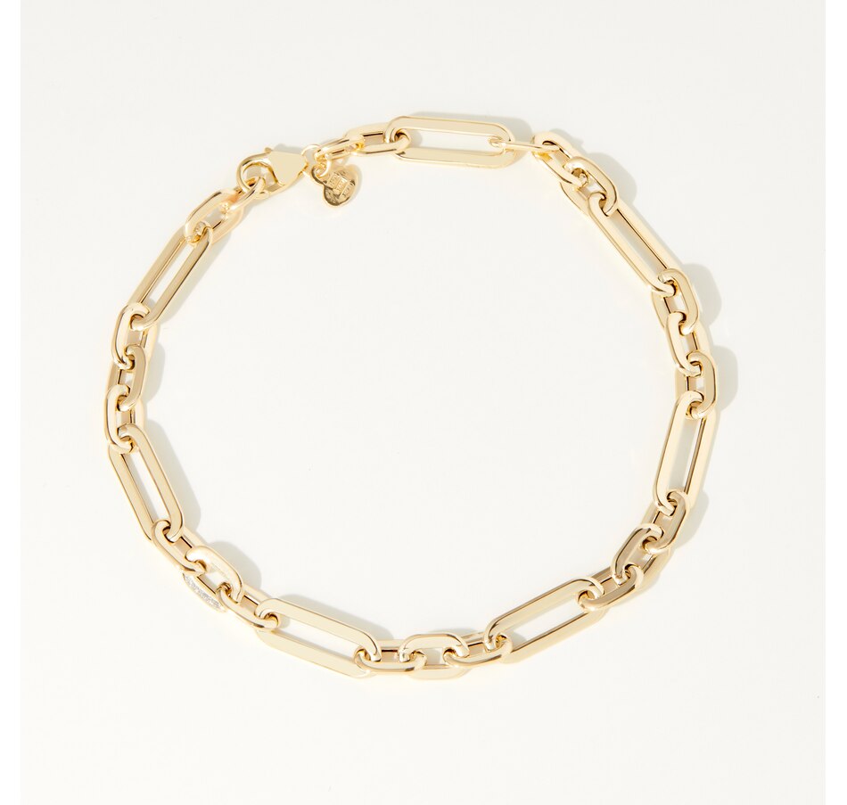 Image 221935.jpg, Product 221-935 / Price $439.99, Stefano Oro 14K Yellow Gold 3 + 1 Mirror Petali Bracelet from Stefano Oro on TSC.ca's Jewellery department