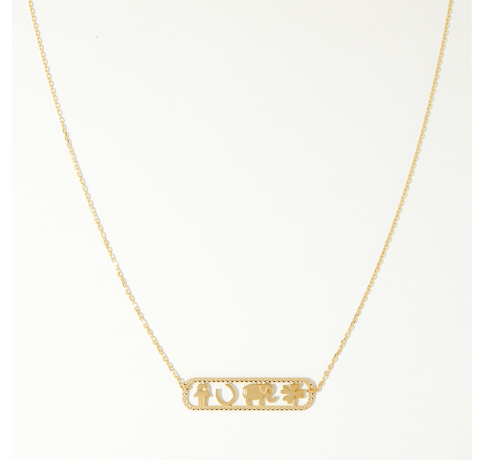Image 221936.jpg, Product 221-936 / Price $199.88, Stefano Oro 14K Yellow Gold Forever Luck Necklace from Stefano Oro on TSC.ca's Jewellery department