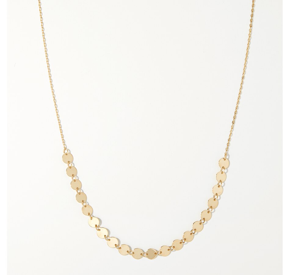 Image 221951.jpg, Product 221-951 / Price $599.99, UNOAERRE 18K Yellow Gold High Polished Disc Necklace from UnoAErre Jewellery on TSC.ca's Jewellery department