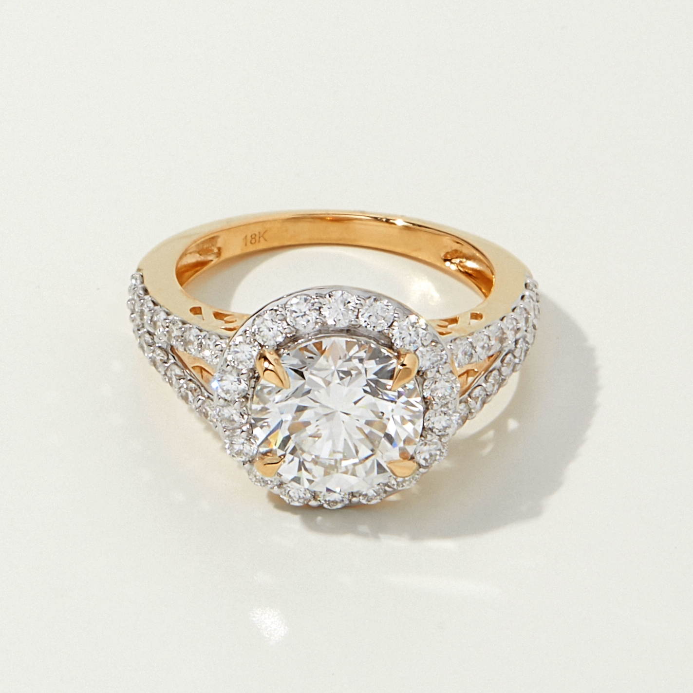 Evera 18K 4.00 av. ctw Lab Grown Diamond Ring - TSC.ca