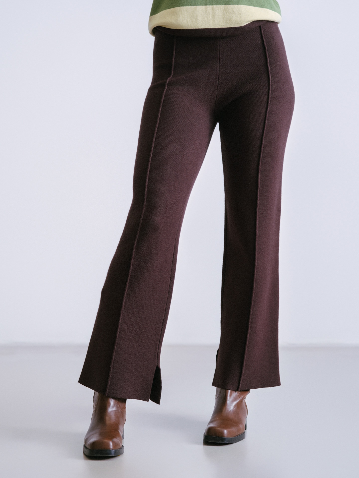 cha　UNOF KNIT PANTS UNOF KNIT PANTS 【Sold Out Size】Fujiami Knit Pants 【New】