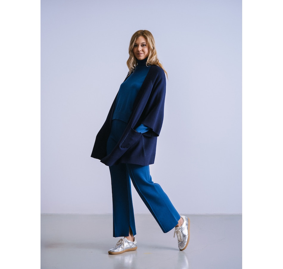 Image 222299_ALTMORE1.jpg, Product 222-299 / Price $170.00, Why Not Kimono Style Open Cardigan with Patch Pockets from Why Not on TSC.ca's Fashion department