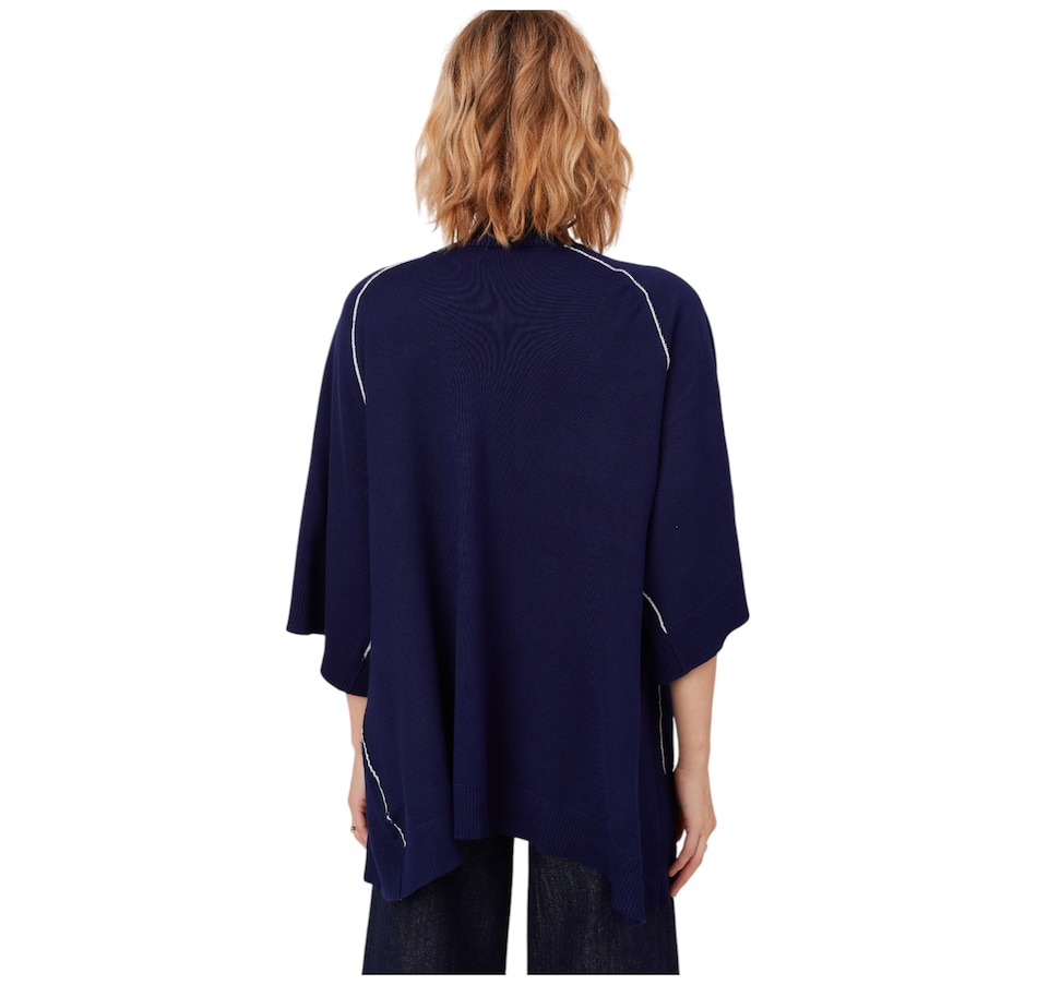 Image 222299_ALTMORE3.jpg, Product 222-299 / Price $170.00, Why Not Kimono Style Open Cardigan with Patch Pockets from Why Not on TSC.ca's Fashion department