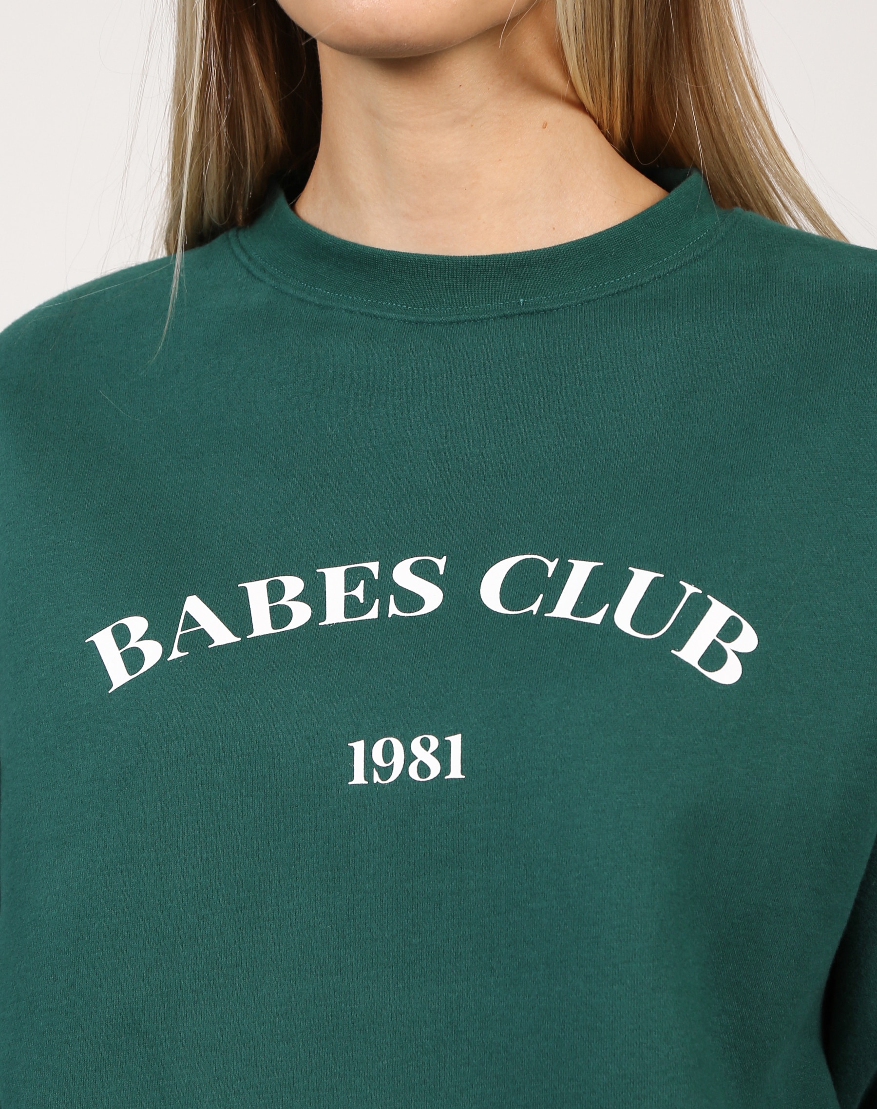 The babes club sweatshirt sale