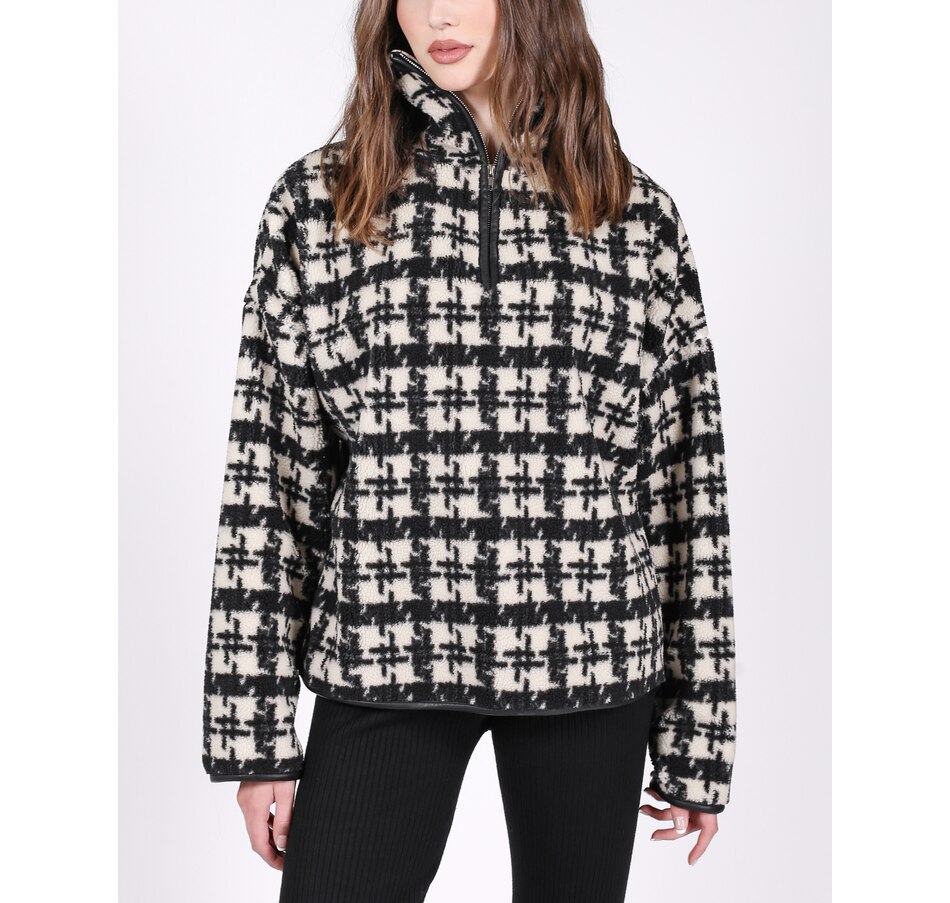 Image 222542_HTH.jpg, Product 222-542 / Price $89.88, Brunette the Label 1/2 Zip Sherpa Sweater from Brunette The Label on TSC.ca's Fashion department