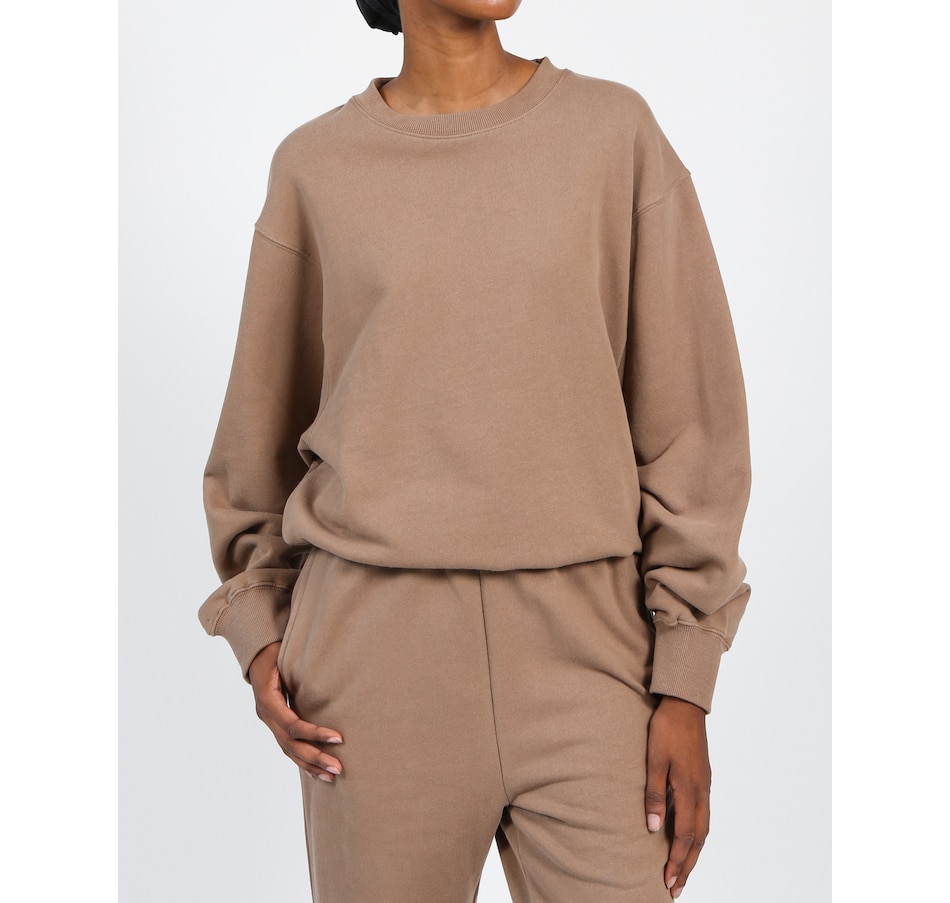 Image 222547_COC.jpg, Product 222-547 / Price $34.33, Brunette The Label Best Friend Crew Neck Sweater from Brunette The Label on TSC.ca's Fashion department