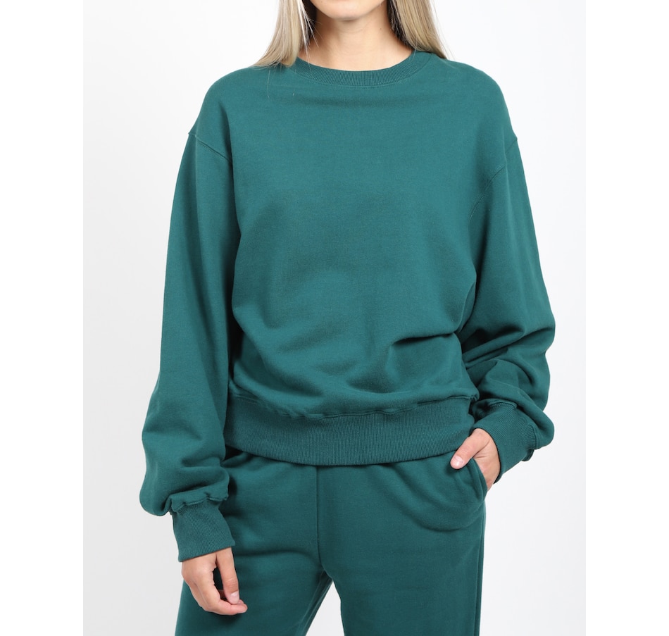 Image 222547_EMR.jpg, Product 222-547 / Price $34.33, Brunette The Label Best Friend Crew Neck Sweater from Brunette The Label on TSC.ca's Fashion department