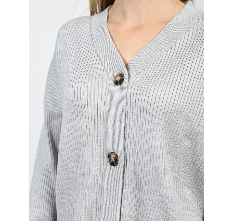Image 222554_ALTMORE3.jpg, Product 222-554 / Price $44.88, Brunette The Label Best Friend Ribbed Cardigan from Brunette The Label on TSC.ca's Fashion department