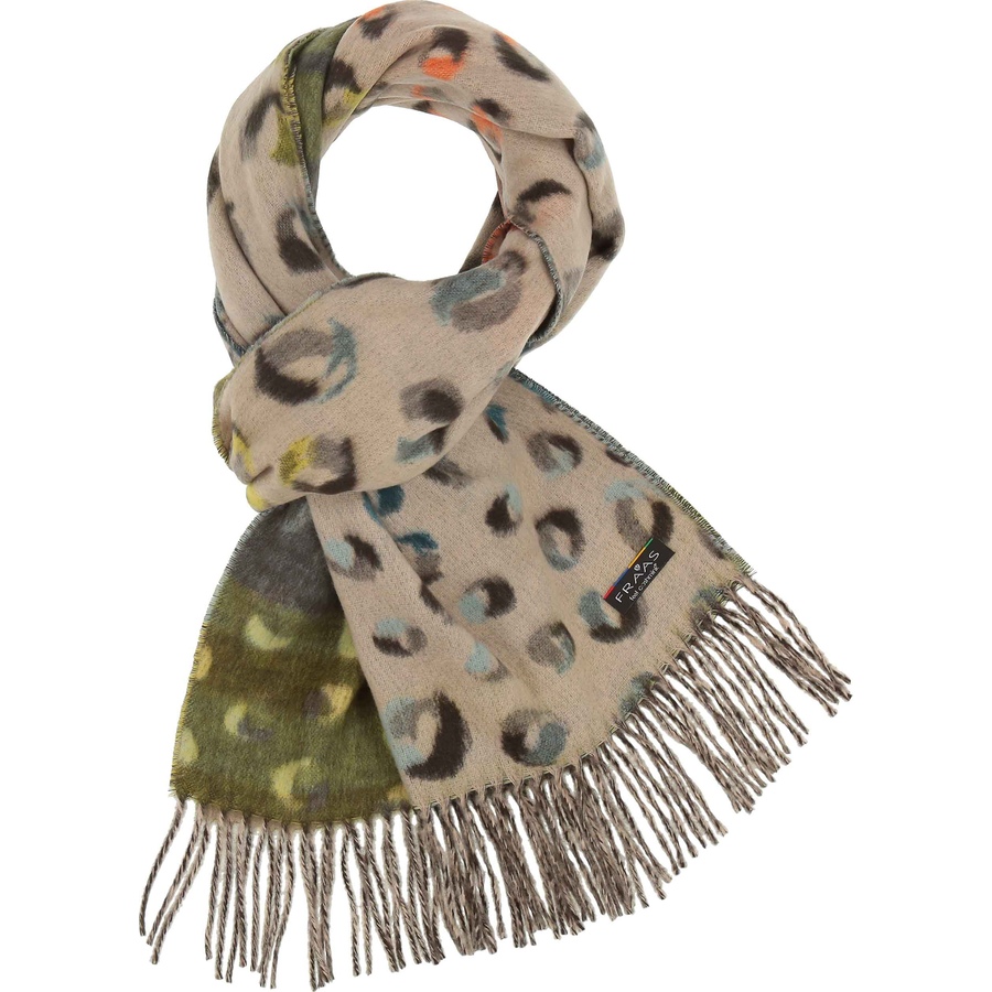 Image 222561_ALTMORE1.jpg, Product 222-561 / Price $19.33, V. Fraas Multi Leopard Cashmink Scarf from FRAAS on TSC.ca's Fashion department