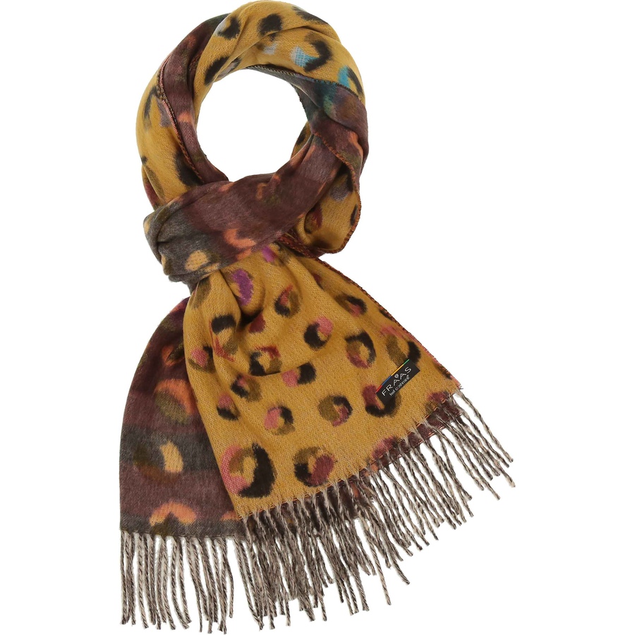 Image 222561_ALTMORE3.jpg, Product 222-561 / Price $19.33, V. Fraas Multi Leopard Cashmink Scarf from FRAAS on TSC.ca's Fashion department