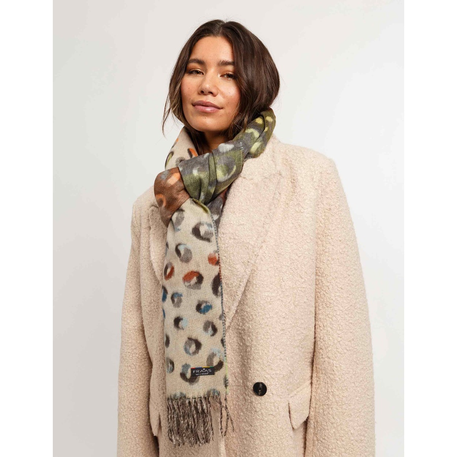 Image 222561_ALTMORE7.jpg, Product 222-561 / Price $19.33, V. Fraas Multi Leopard Cashmink Scarf from FRAAS on TSC.ca's Fashion department