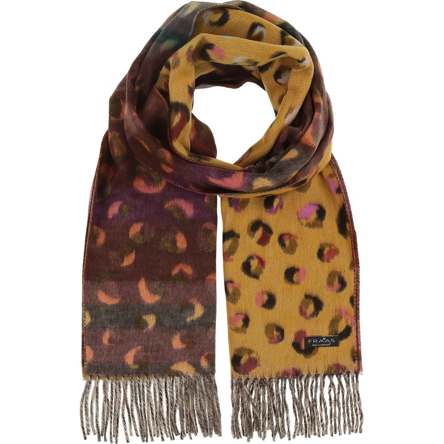 Image 222561_DIJ.jpg, Product 222-561 / Price $19.33, V. Fraas Multi Leopard Cashmink Scarf from FRAAS on TSC.ca's Fashion department