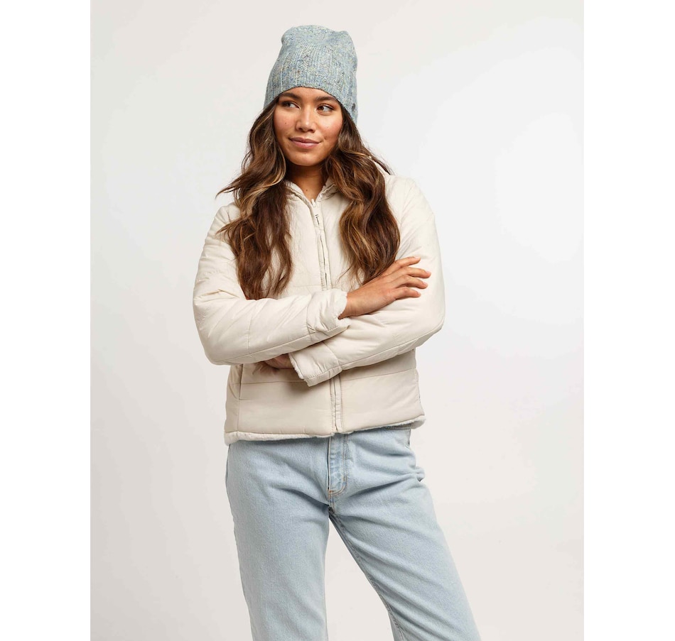 Image 222570_ALTMORE6.jpg, Product 222-570 / Price $36.00, V. Fraas Lurex Knit Beanie from FRAAS on TSC.ca's Fashion department