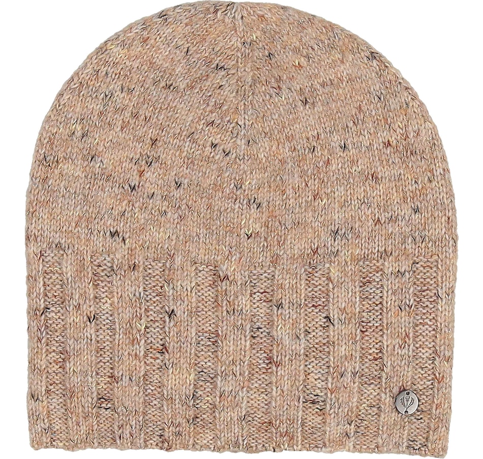 Image 222570_CLL.jpg, Product 222-570 / Price $36.00, V. Fraas Lurex Knit Beanie from FRAAS on TSC.ca's Fashion department