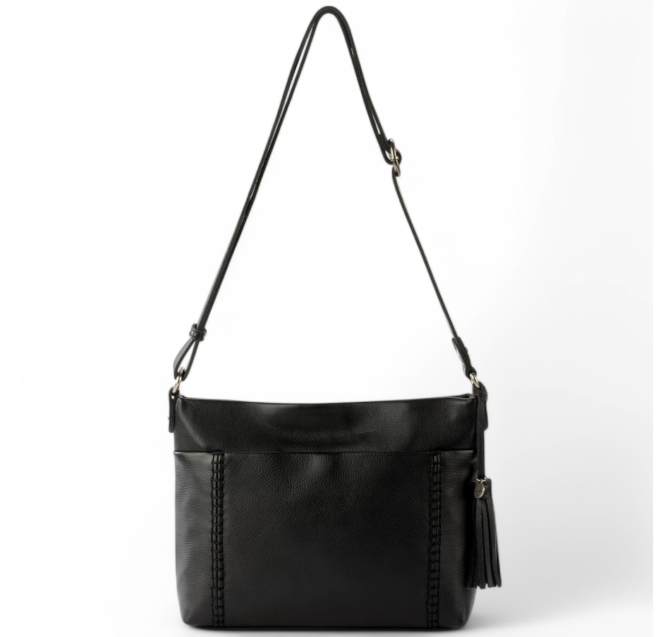 Image 222579_BLK.jpg, Product 222-579 / Price $69.88, The Sak Melrose Leather Crossbody from The SAK Handbags on TSC.ca's Fashion department