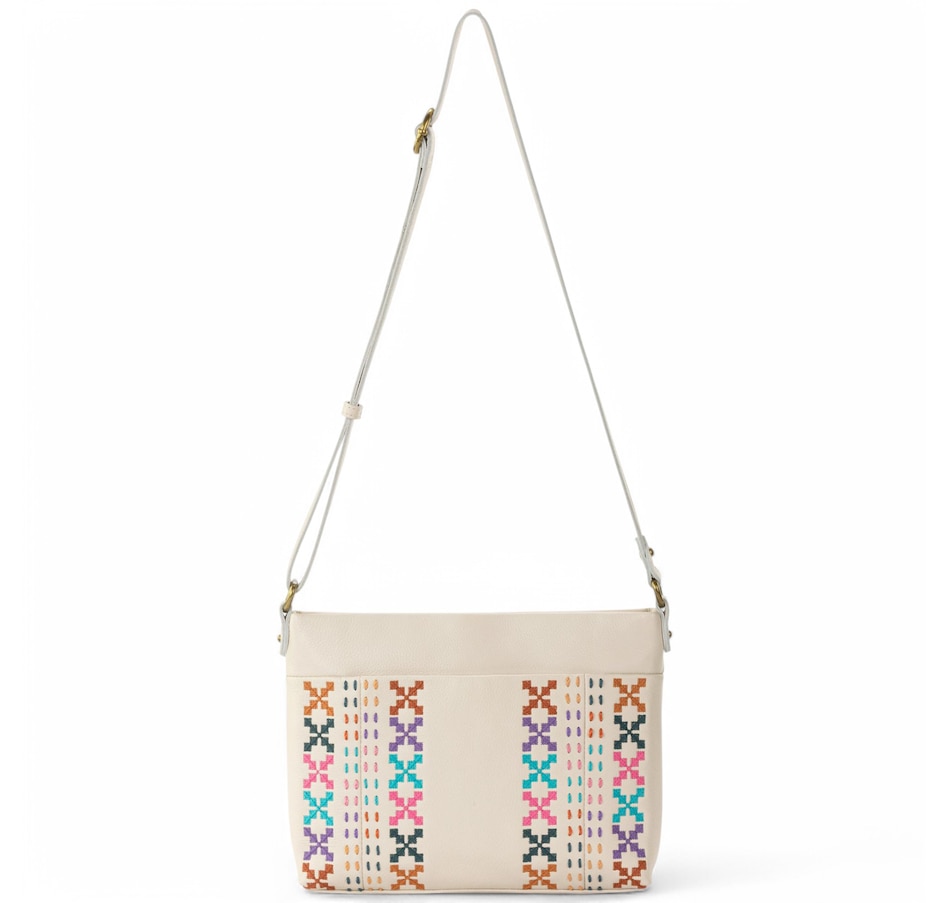 Image 222579_STMU.jpg, Product 222-579 / Price $69.88, The Sak Melrose Leather Crossbody from The SAK Handbags on TSC.ca's Fashion department