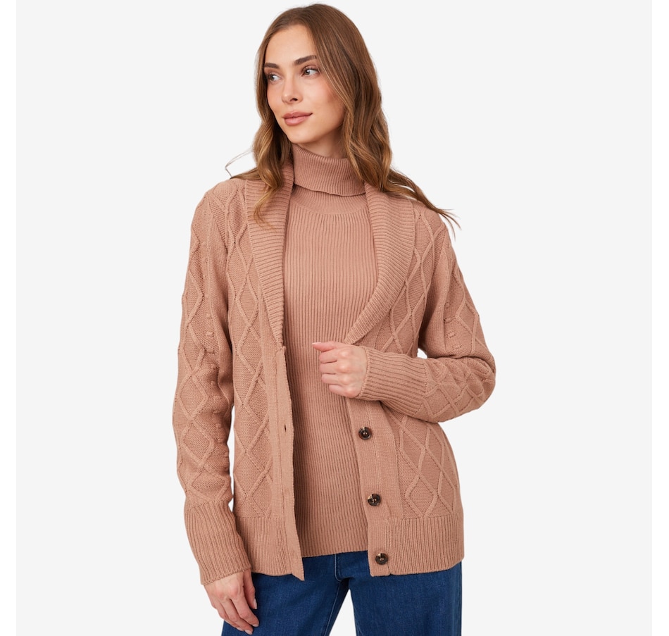 Image 222586_ALTMORE1.jpg, Product 222-586 / Price $79.88, Guillaume Shawl Collar Sweater Cardigan from Guillaume on TSC.ca's Fashion department