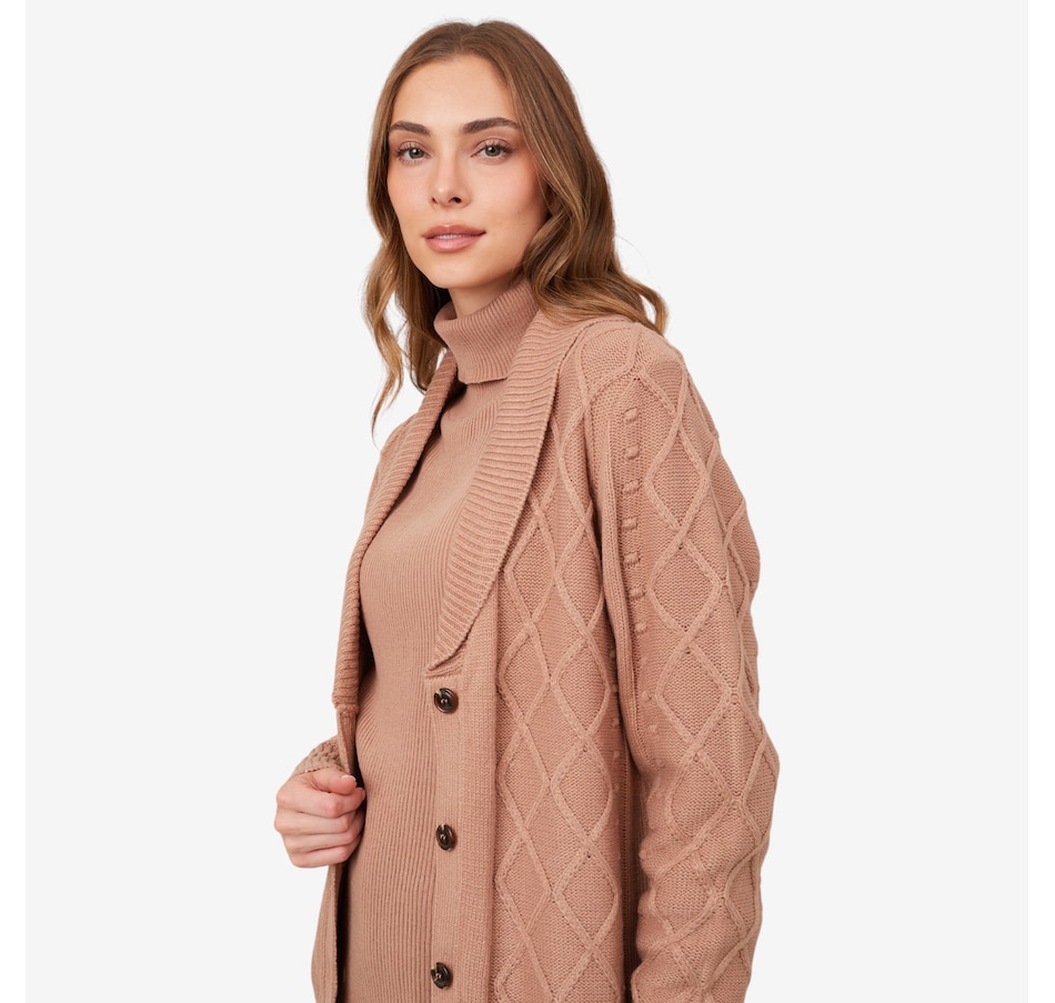 Image 222586_ALTMORE3.jpg, Product 222-586 / Price $79.88, Guillaume Shawl Collar Sweater Cardigan from Guillaume on TSC.ca's Fashion department