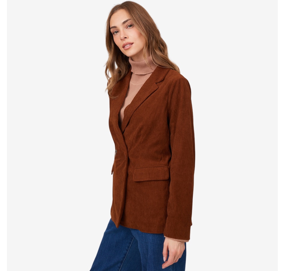 Image 222588_ALTMORE2.jpg, Product 222-588 / Price $99.88, Guillaume Double Breasted Corduroy Blazer from Guillaume on TSC.ca's Fashion department
