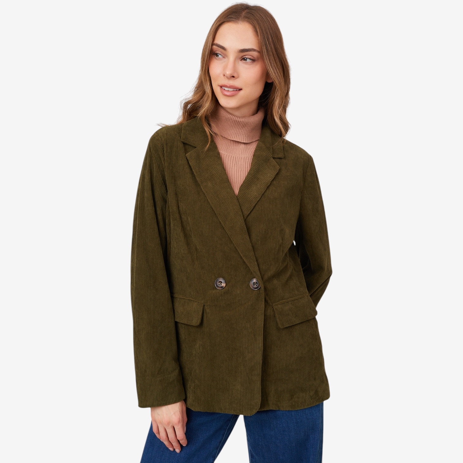 スーツ MIX WALE CORDUROY DOUBLE-BREASTED BLAZER MIX WALE CORDUROY DOUBLE-BREASTED BLAZER