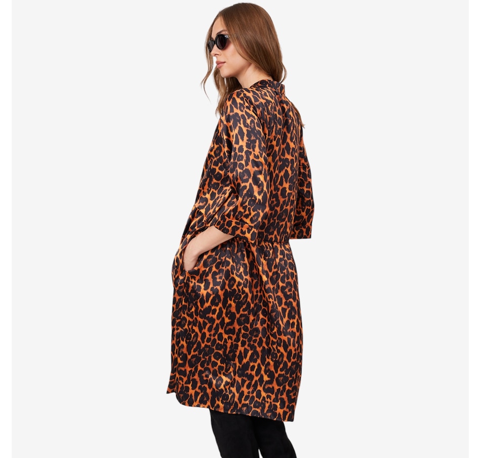 Image 222592_ALTMORE4.jpg, Product 222-592 / Price $89.88, Guillaume Leopard Print Matte Satin Dress from Guillaume on TSC.ca's Fashion department