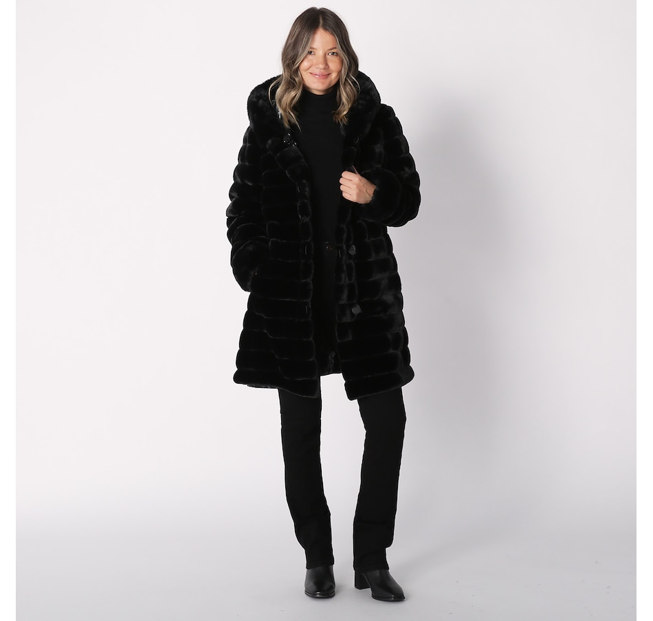 Faux Fur Coats, Faux Fur Hooded & Black Coats