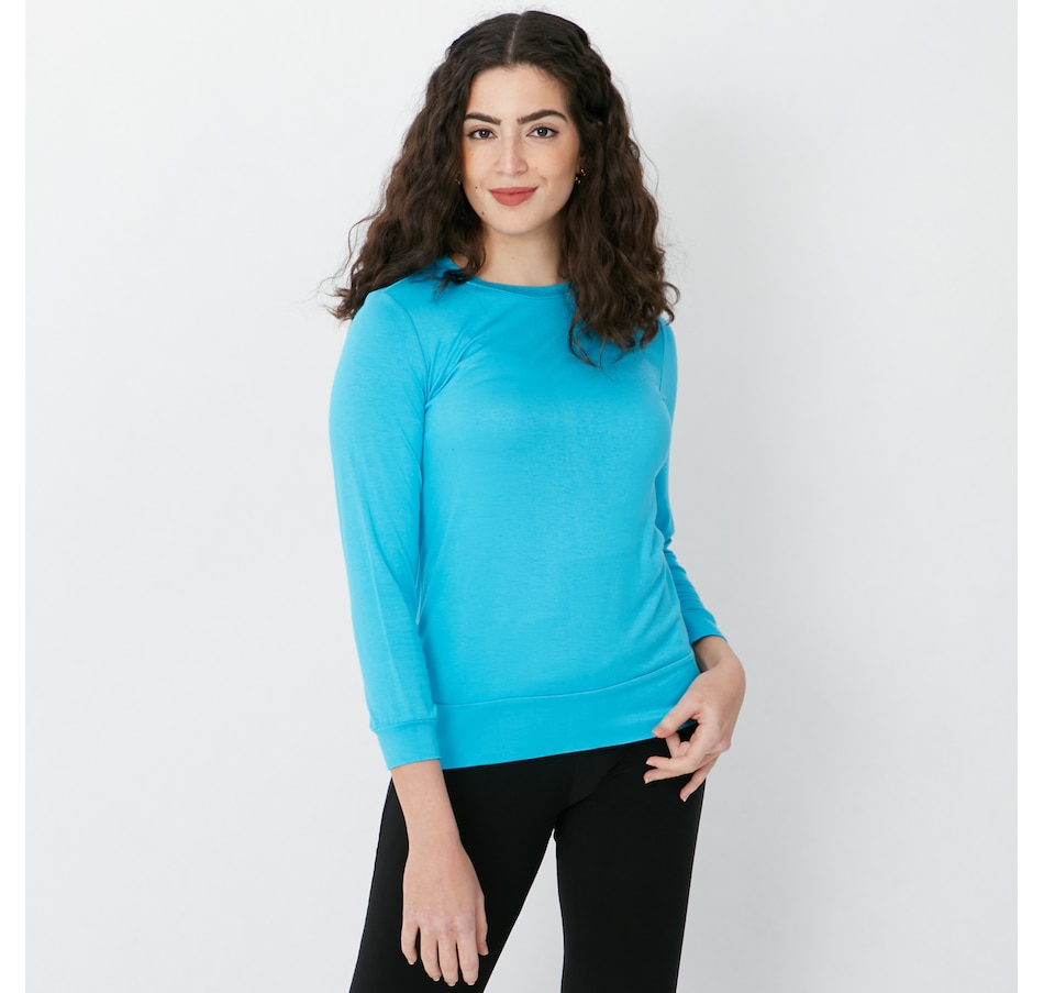 Clothing & Shoes - Tops - T-Shirts & Tops - Marallis Rayon Elbow