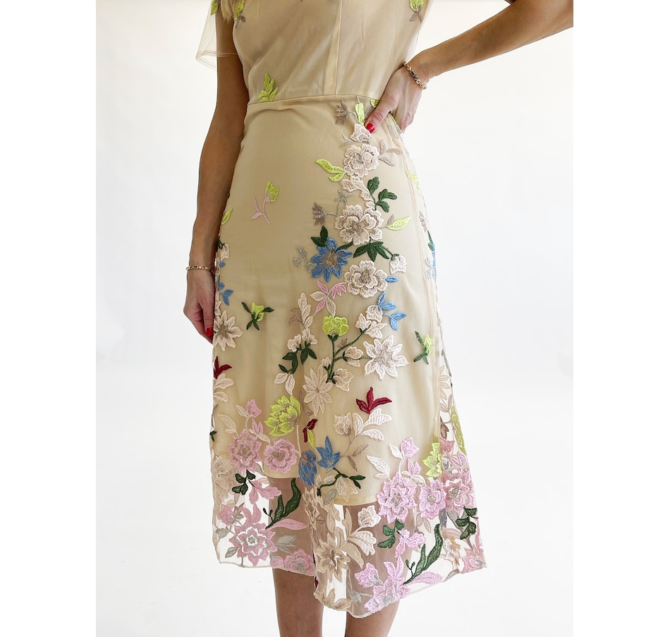 Image 222747_ALTMORE1.jpg, Product 222-747 / Price $117.33, Katherine Karambelas Floreanne Floral Mesh Dress from Katherine Karambelas on TSC.ca's Fashion department