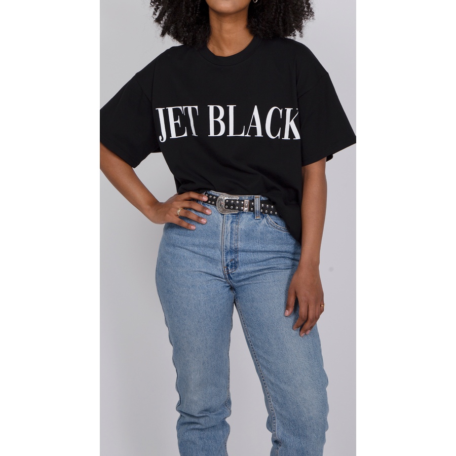 Image 222787_JTBK.jpg, Product 222-787 / Price $59.00, Brunette The Label Core Boxy Tee from Brunette The Label on TSC.ca's Fashion department