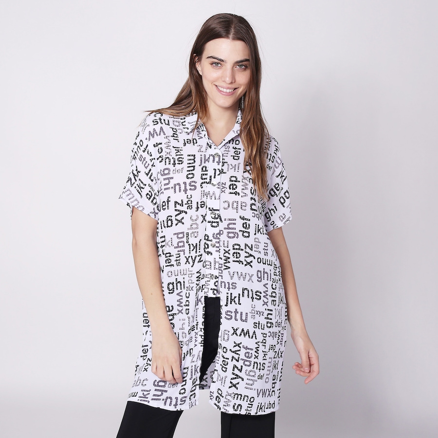 Image 222803_WHT.jpg, Product 222-803 / Price $24.33, Marallis Chiffon Button Front Tunic Shirt from Marallis on TSC.ca's Fashion department