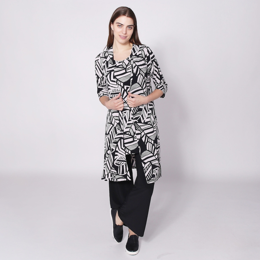 Image 222805_SBC.jpg, Product 222-805 / Price $19.33, Marallis ITY Long Cardigan With High Side Slits And Open Front from Marallis on TSC.ca's Fashion department