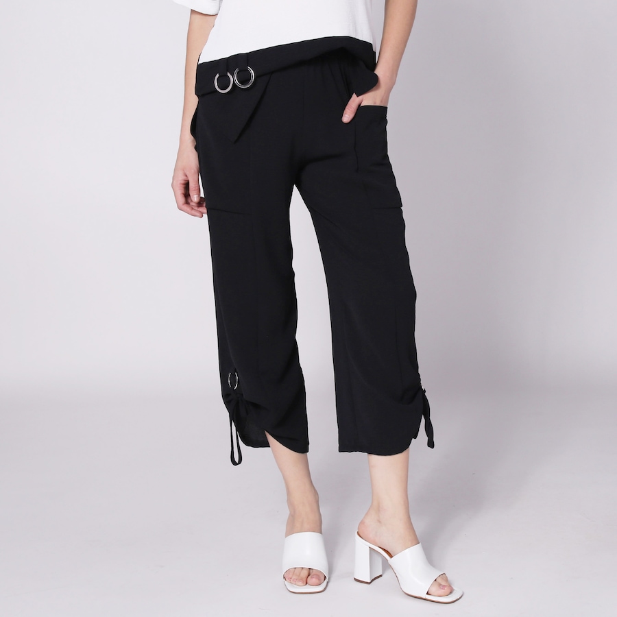 Image 222808_BLK.jpg, Product 222-808 / Price $29.33, Marallis Air Flow Cropped D-Ring Pant from Marallis on TSC.ca's Fashion department