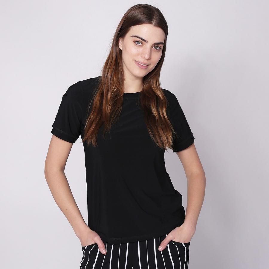 Image 222810_BLK.jpg, Product 222-810 / Price $12.33, Marallis Short Sleeve T-Shirt Top from Marallis on TSC.ca's Fashion department