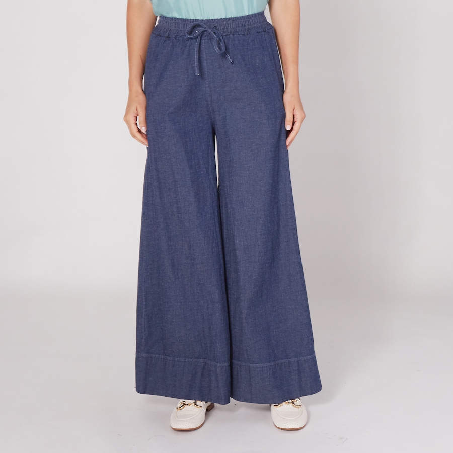 Image 222818_MEBL.jpg, Product 222-818 / Price $24.33, M Made In Italy Pull On Wide Leg Pant With Draw Cord Waist from M Made in Italy on TSC.ca's Fashion department