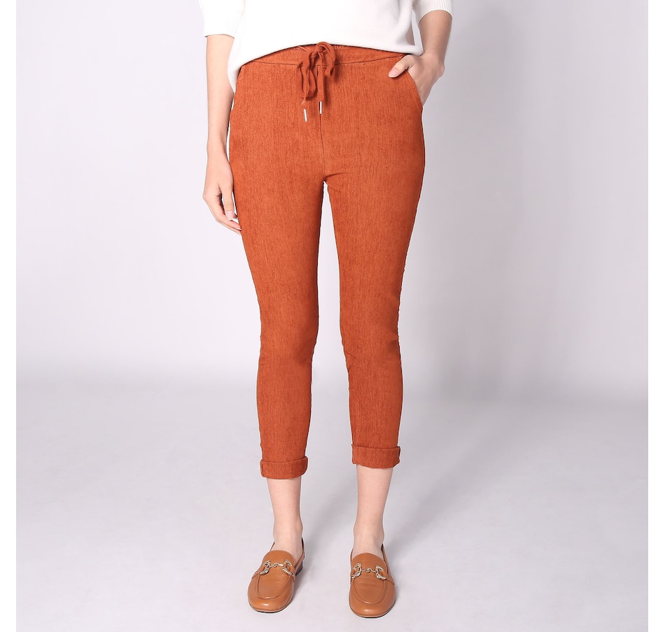 Image 222841_SIE.jpg, Product 222-841 / Price $24.33, M Made In Italy Pull-On Mini Cord Pant from M Made in Italy on TSC.ca's Fashion department