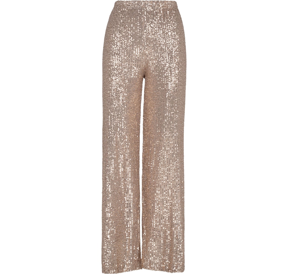 Image 222855_RGL.jpg, Product 222-855 / Price $19.33, M Made In Italy Pull-On Sequined Pant from M Made in Italy on TSC.ca's Fashion department