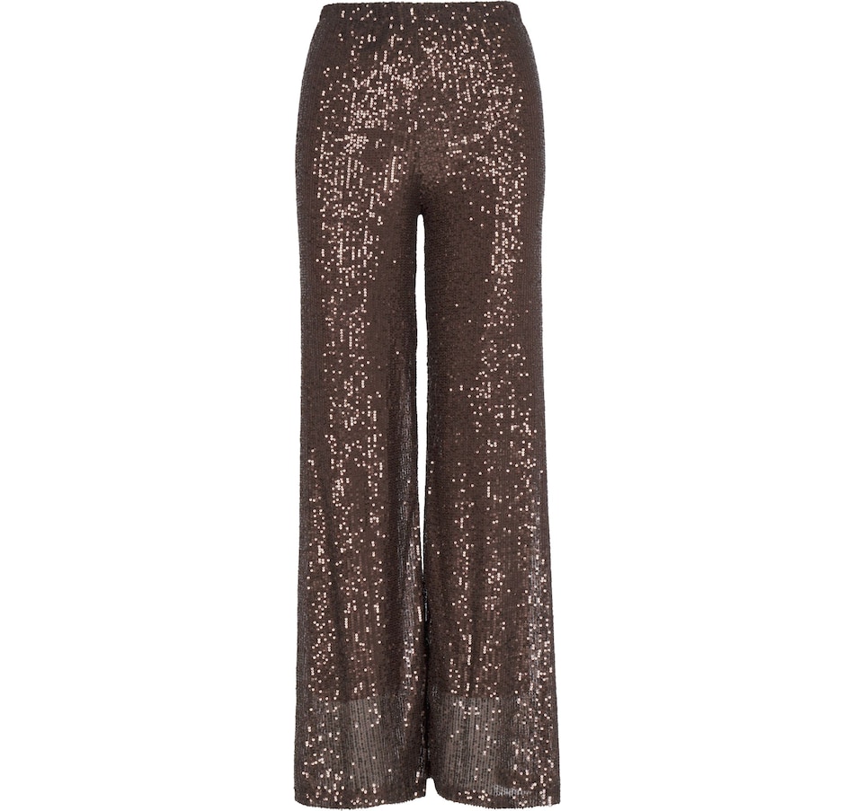 Image 222855_RICBN.jpg, Product 222-855 / Price $19.33, M Made In Italy Pull-On Sequined Pant from M Made in Italy on TSC.ca's Fashion department