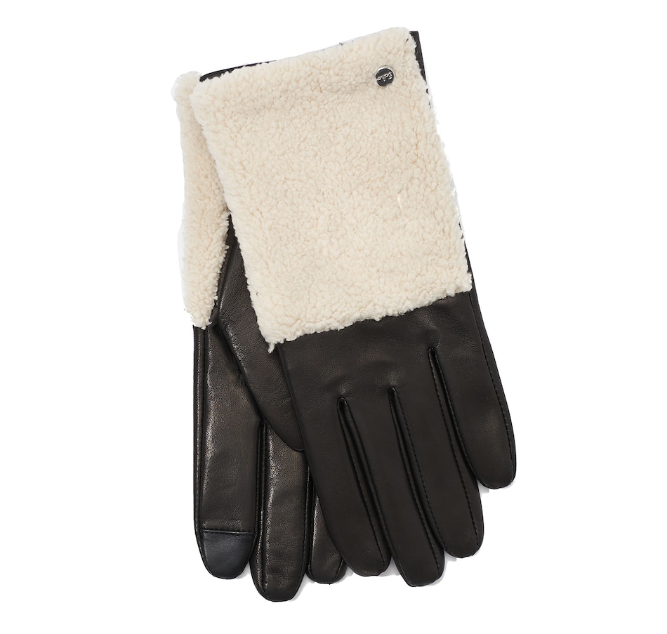 Image 222876_NAT.jpg, Product 222-876 / Price $39.33, Echo Faux Sherpa And Leather Glove from Echo on TSC.ca's Fashion department